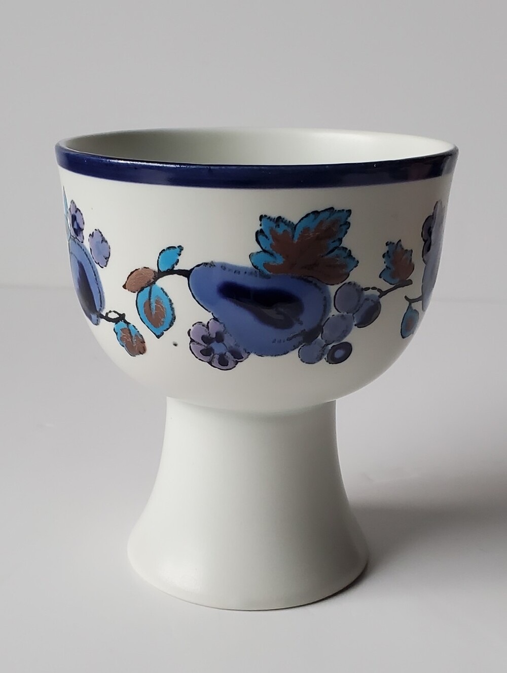 Royal Doulton Festival Lambeth Stoneware Goblet made in England Vintage 1974
